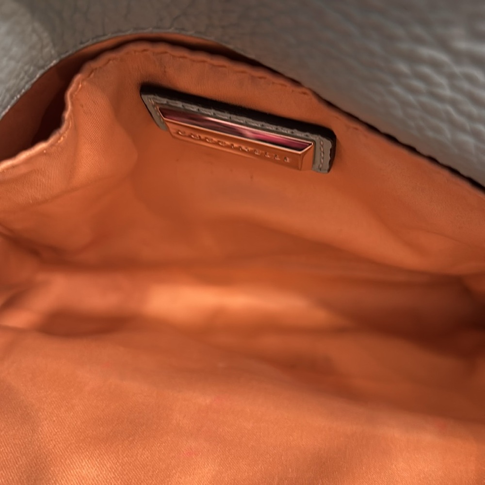 Coccinelle Mint Green Designer Leather Purse w/Detatchable Strap - Picture 6 of 8
